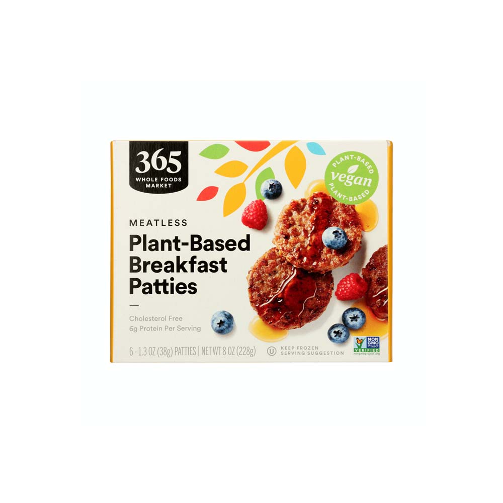 365 PlantBased Breakfast Patties (Ingredient Analysis) Clean Food Facts